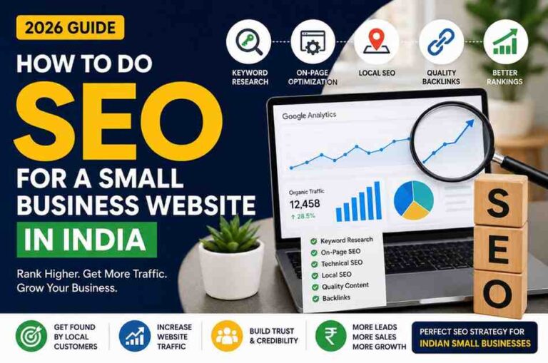 How to Do SEO for a Small Business Website in India (2026)