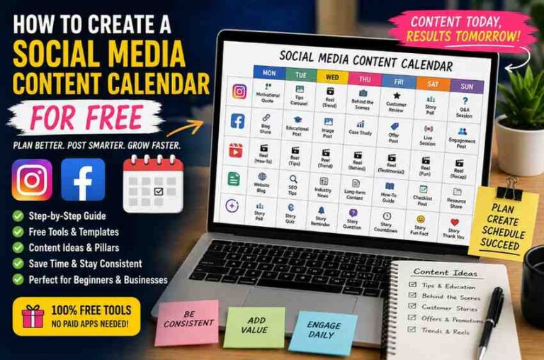 How to Create a Social Media Content Calendar for Free