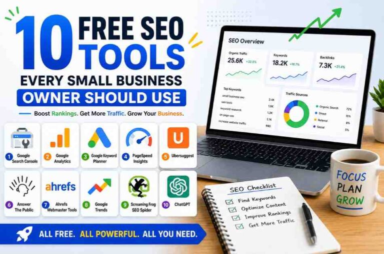 10 Free SEO Tools Every Small Business Owner Should Use